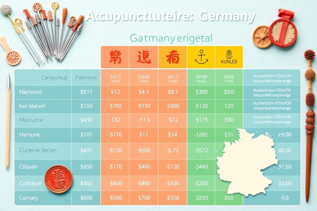 Akupunktur Preise vergleichen