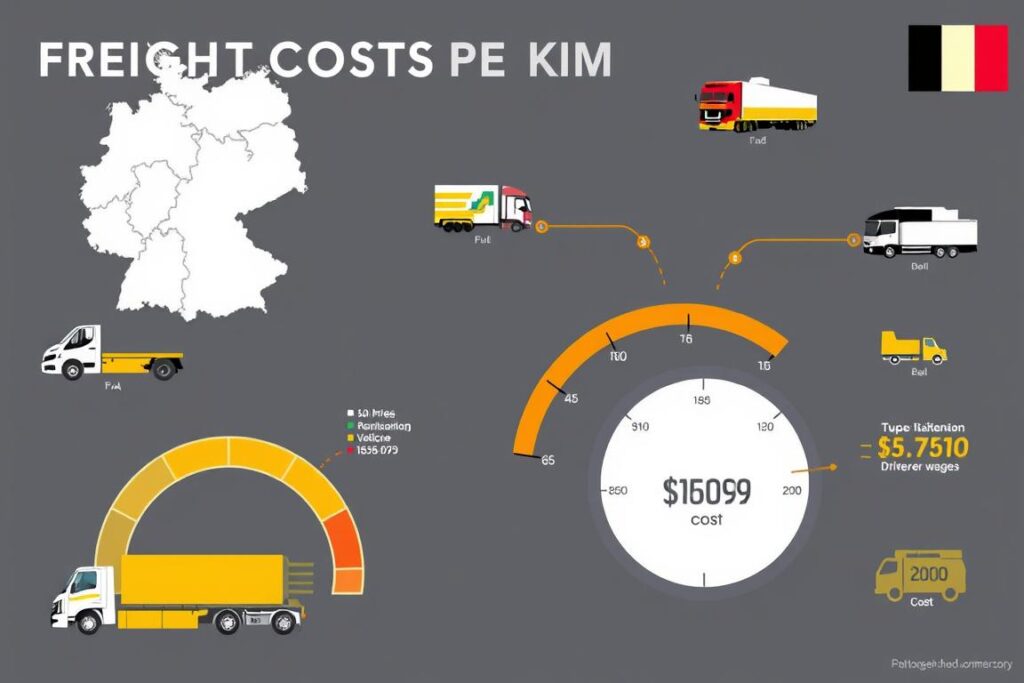 Speditionskosten pro Kilometer